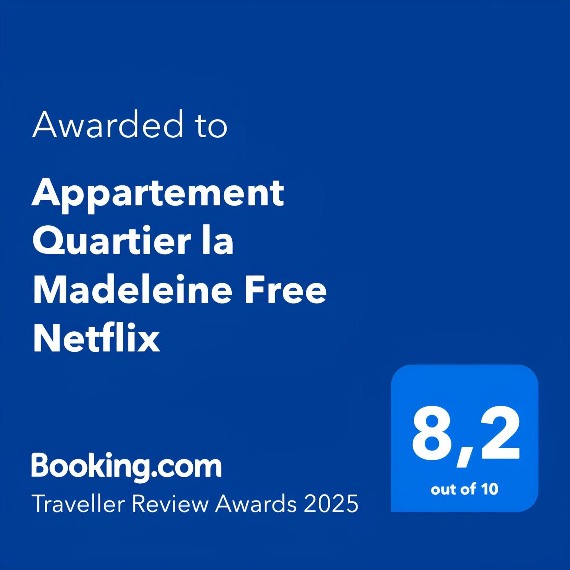 Appartement Quartier La Madeleine Free Netflix 파리 외부 사진
